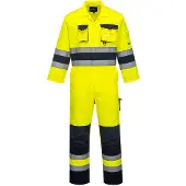Portwest Combinaison haute visibilité TX55 Nantes Yellow/Navy Taille XXL