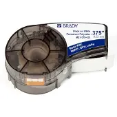 Brady M21-375-423 ruban polyester permanent 9,53 mm x 6,40 m (d'origine) - noir sur blanc