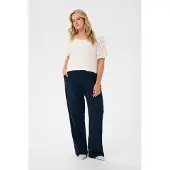 KAFFE CURVE Pantalon 'KCAnnia' marine