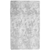 vidaXL Tapis Shaggy à poils longs NAVARRA gris clair 60x100 cm
