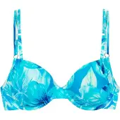 s.Oliver Hauts de bikini bleu roi / bleu clair / jaune / jaune clair