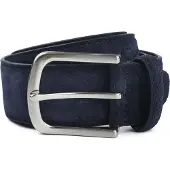 Suitable Ceinture Daim Marine