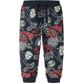 Name it Pantalon 'NMMJacco Spider' bleu marine / jaune / rouge / blanc