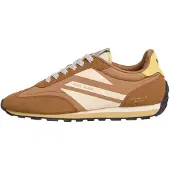 Pepe Jeans Baskets basses 'Jane Brand' beige clair / cognac / noisette
