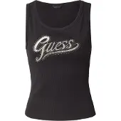 GUESS Haut gris argenté / noir