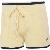 Adidas Originals Pantalon 'CABLE KNIT' bleu marine / jaune