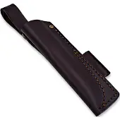 Brisa Étui Trapper 115, bushcraft w/ firesteel holder, left