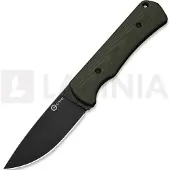 CIVIVI Jencks C24051-2 Blackwashed 14C28N, OD Green G10, couteau fixe