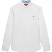 Superdry Chemise noir / blanc