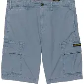 Superdry pour homme. M7110485A Shorts Ripstop Light Cargo bleu gris (36), Casuel, Coton