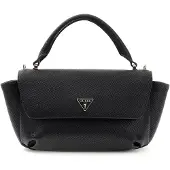 GUESS Sac à Rabat Gilda Black
