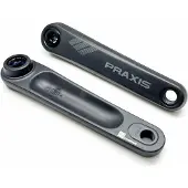 Praxis Brose/tq/fazua R50 Isis/spline Crank Argenté 165 mm