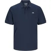 JJ REBEL T-Shirt bleu foncé / blanc