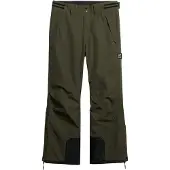 Superdry pour homme. MS110181A Pantalon de ski long Freestyle Core green (L), Sport, Vert, Neige, Polister recyclé, Durable