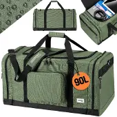 Monzana Sac de voyage vert 90L