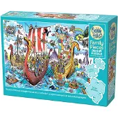 CARUNO Puzzle Le voyage des Vikings - 200 à 499 pièces