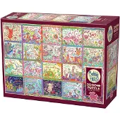 Cobble Hill Puzzle Pensées Joyeuses - 2000 pièces