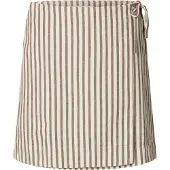 Selected Mini - Coton Mélangé Jupe Femme Blanc 34