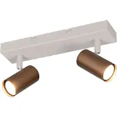 TRIO Emplacement monté en surface Taryn Moka marron 2 clairs