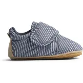 Wheat Pantoufle 'Sasha' marine / blanc