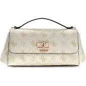 GUESS Emelie Flap Logo Bag Blanc