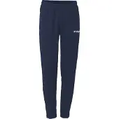 Uhlsport Pantalon de sport bleu foncé / blanc