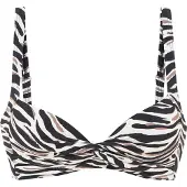 LASCANA Hauts de bikini crème / marron / noir