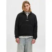 Jack & Jones Soho Half Zip Sweatshirt Noir S Homme