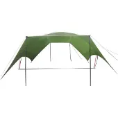 vidaXL Bâche de camping imperméable verte 690 x 580 x 255 cm