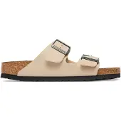 Birkenstock pour femme. 1031501 Sandales Arizona (Ajustement Étroit) beige sable (37), Plat, Aucun, Casuel