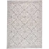 FRAAI Tapis d'extérieur - Summer Oriental Gris Clair | 240x330 cm | Rectangulaire | Tissage plat