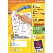 Avery Zweckform Etiquettes universelles
