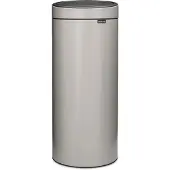Brabantia Touch Bin Poubelle 30 Litres Soft Grey