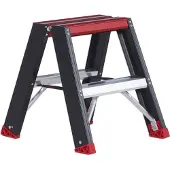 Altrex Taurus TDO 2 Échelle Double - Aluminium Avec Revêtement - 2 X 2 Marches - Hauteur De Travail Max. 2,5 M
