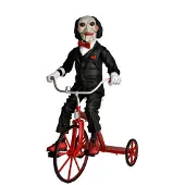 NECA Figurine sonore de Saw Billy avec tricycle 30 cm