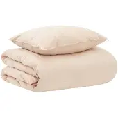 vidaXL Ensemble de literie , beige, 137 x 200 cm, coton, kapok, polyester