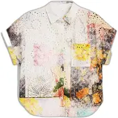 Desigual Chemisier mélange de couleurs