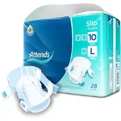 Attends Slip Active 10 L | 28 pièces