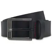 HUGO Grover Sz35 10274143 01 Belt Noir 120 cm Homme