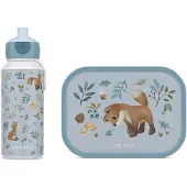 Mepal Little Dutch Forest Friends Lunch Set, Lunch box, Bleu, Multicolore
