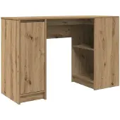 vidaXL Bureau Artisan-Chêne 120x42x76 cm Bois composite