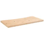 vidaXL Plateau de bureau 80x40x2,5 cm pin massif