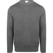 Profuomo Pull-over Laine Merinos Gris