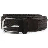 Profuomo Ceinture tissée Waxed Marron