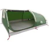 vidaXL Tente de randonnée imperméable 1 personne, vert