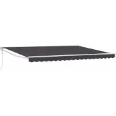 vidaXL , store enroulable anthracite, 4 x 2 mètres, polyester et métal