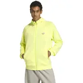 Adidas Veste de survêtement 'Trefoil Essentials' jaune citron