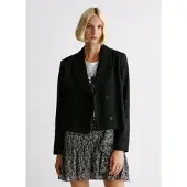 Pepe Jeans pour femme. PL4024385 Blazer Rachel noir (XS), Casuel, Polyester