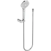 Ideal standard IDS Set de douche à main IDEALRAIN EVO triple, Diamond 115mm chromé (3 Types de jets, 8 l/min)