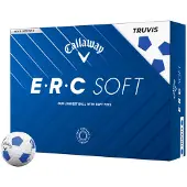 Callaway ERC Soft 2025 White Truvis Blue Balles de golf